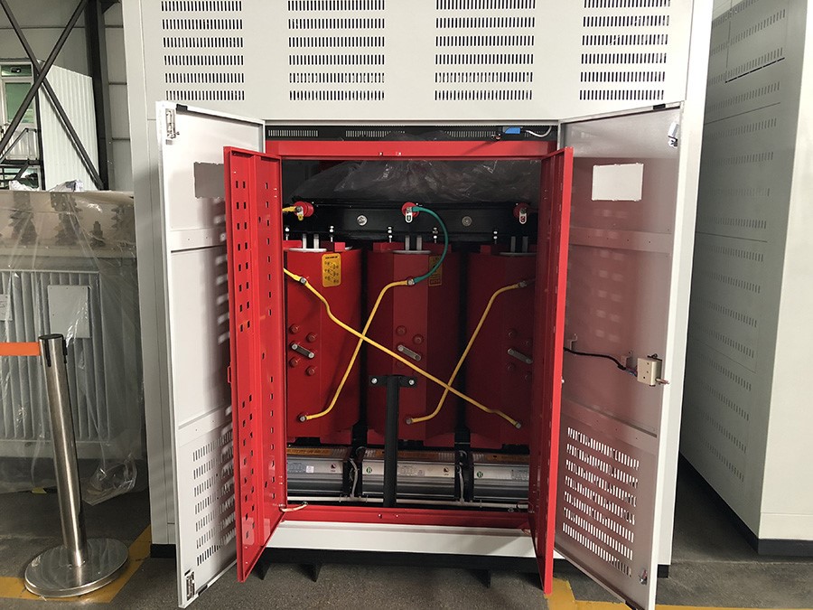 dry type transformer with enclosure