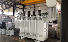 محول SZ13-8000/35KV 8000 KVA قيد الإنتاج